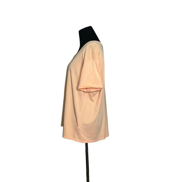 J. Jill melon orange short sleeves t shirt size L - Picture 6 of 15